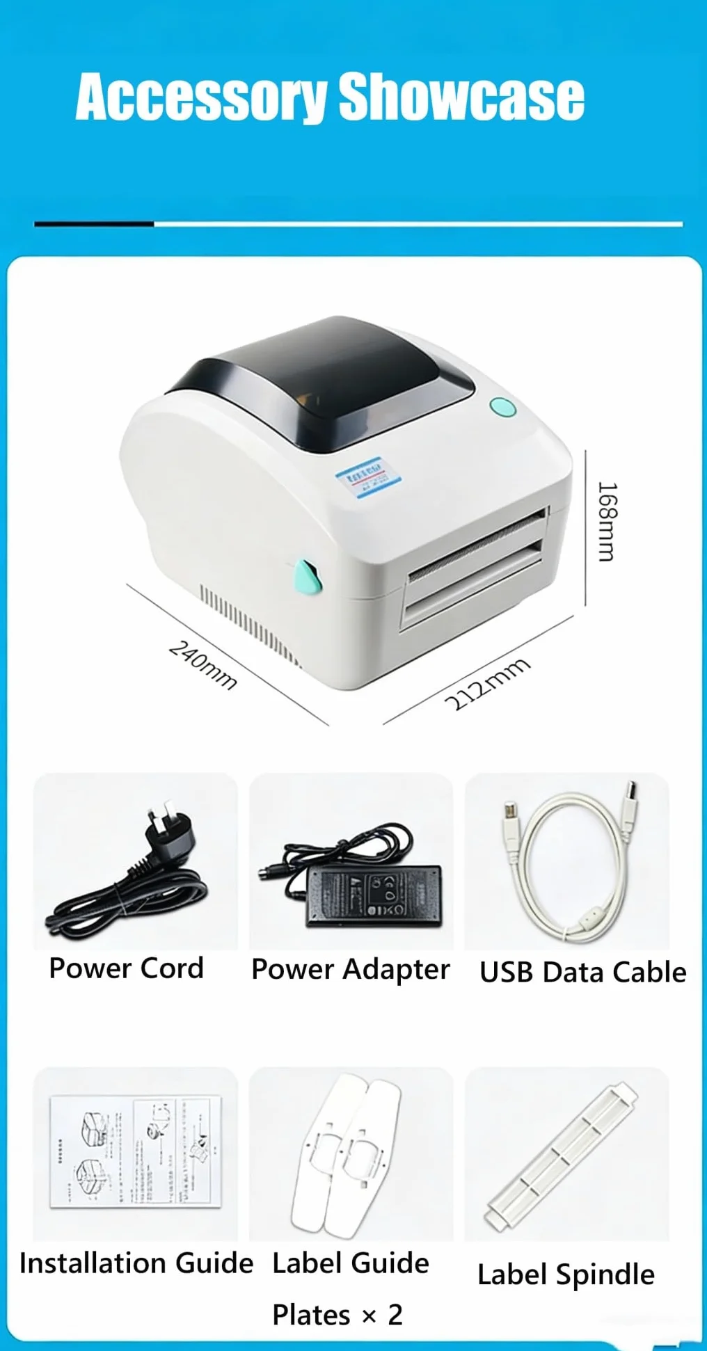 Stampante per etichette su tessuto a stampa a caldo: una stampante per etichette a nastro ad alta velocità, plug-and-play, progettata specificamente per le piccole imprese.(Mobile Version)