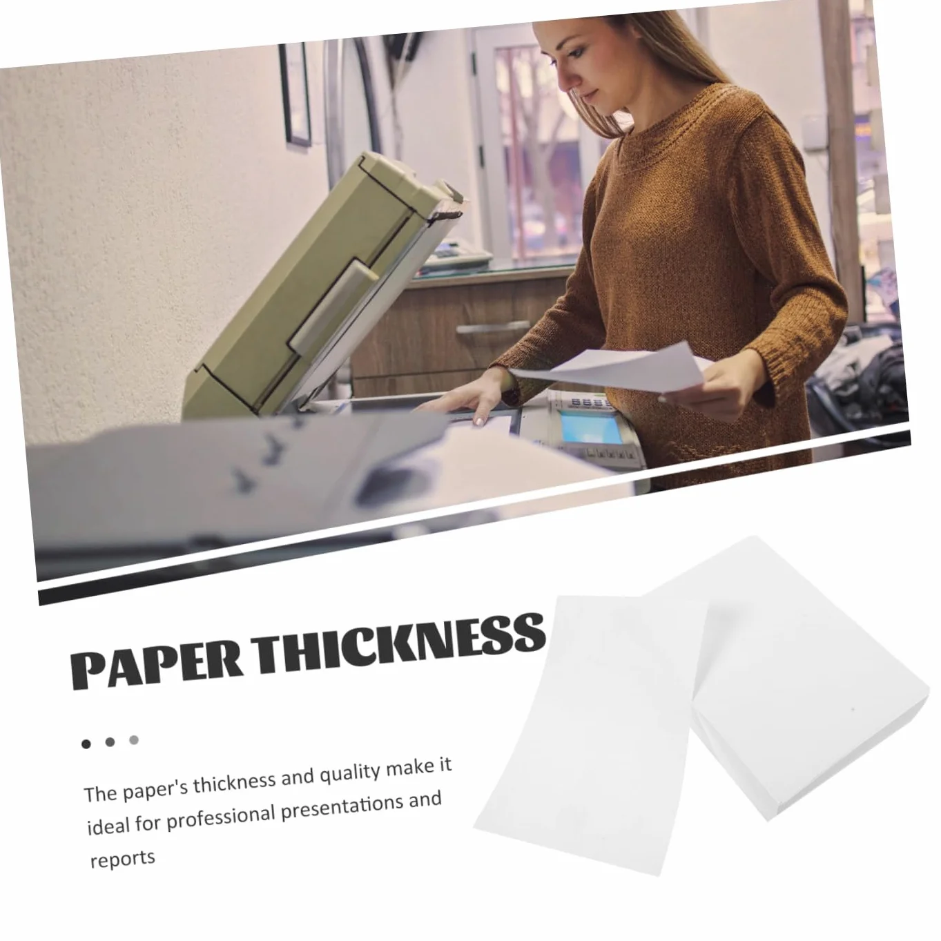 500fogli Carta Bianca per Stampante Spessi per Stampa Carta da Lettere Multiuso per Bricolage e Scrapbooking