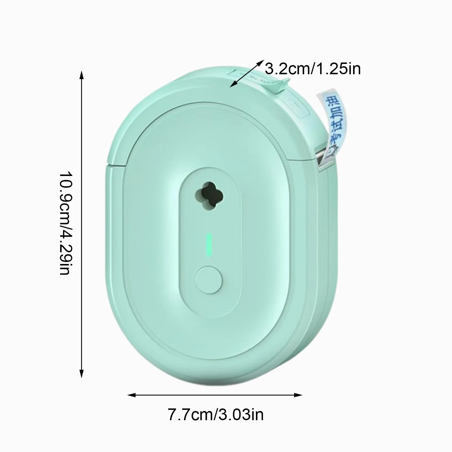 Stampante Per Etichette Stampa termica portatile wireless senza inchiostro | Stampante Per Etichette Adesive Termiche Wireless per casa ufficio insegnanti studenti fai da te cucina dispensa
