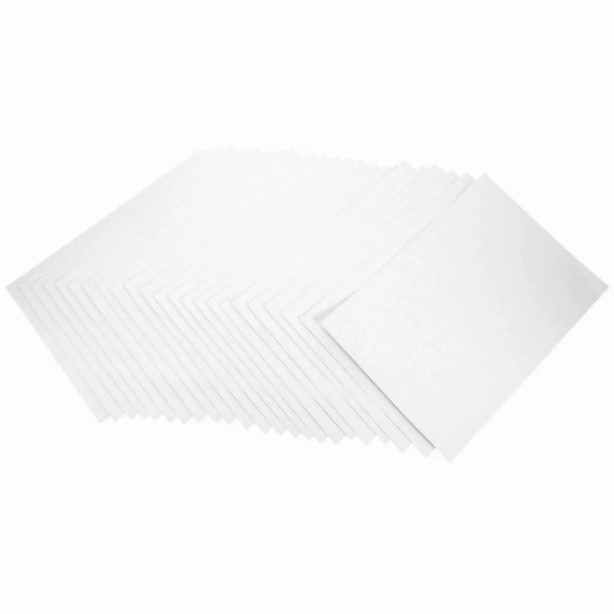 Etichette Adesive Autoadesive Stampabili A4 per Stampanti Laser e Getto D'inchiostro, Carta Termica Bianca Resistente All'abrasione, 100 Fogli per Ufficio e Packaging