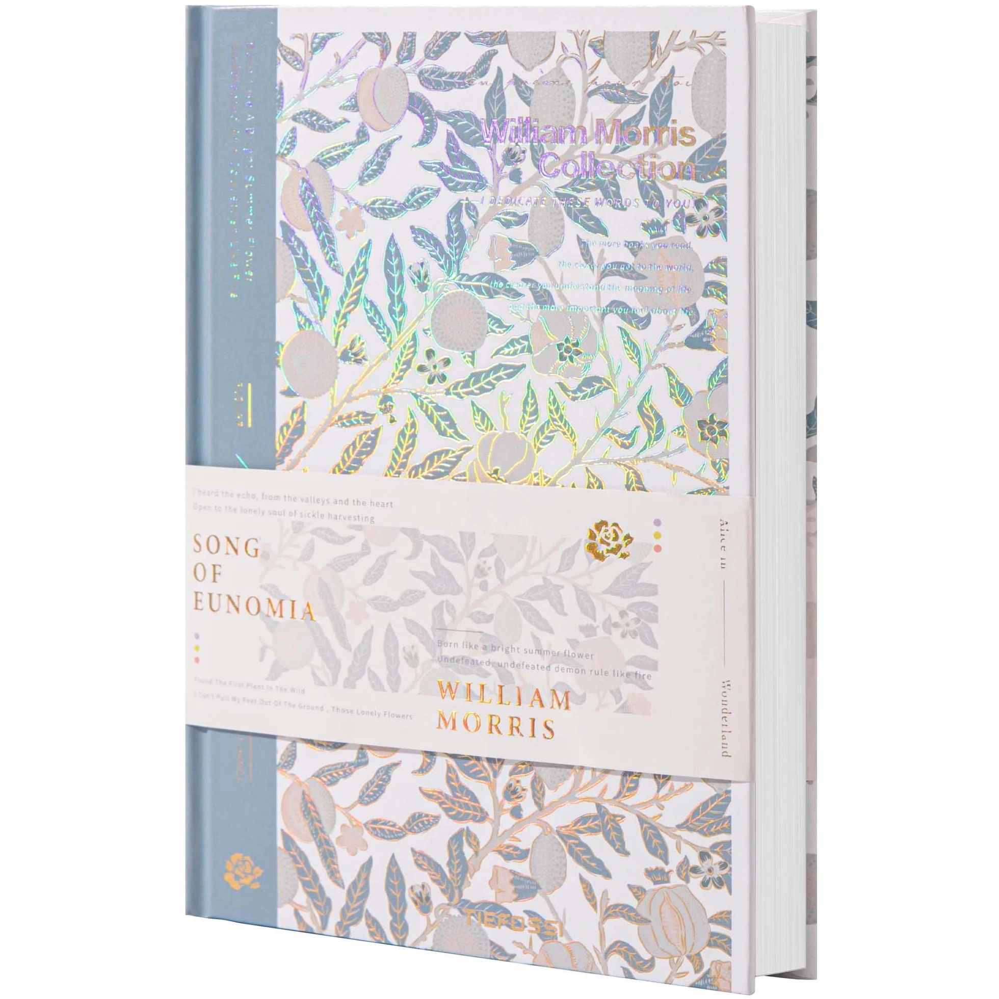 TIEFOSSI Quaderno a Righe Copertina Rigida Donna A5 Premium 100g/m² 224 Pagine per Scrivere Lavoro Appunti
