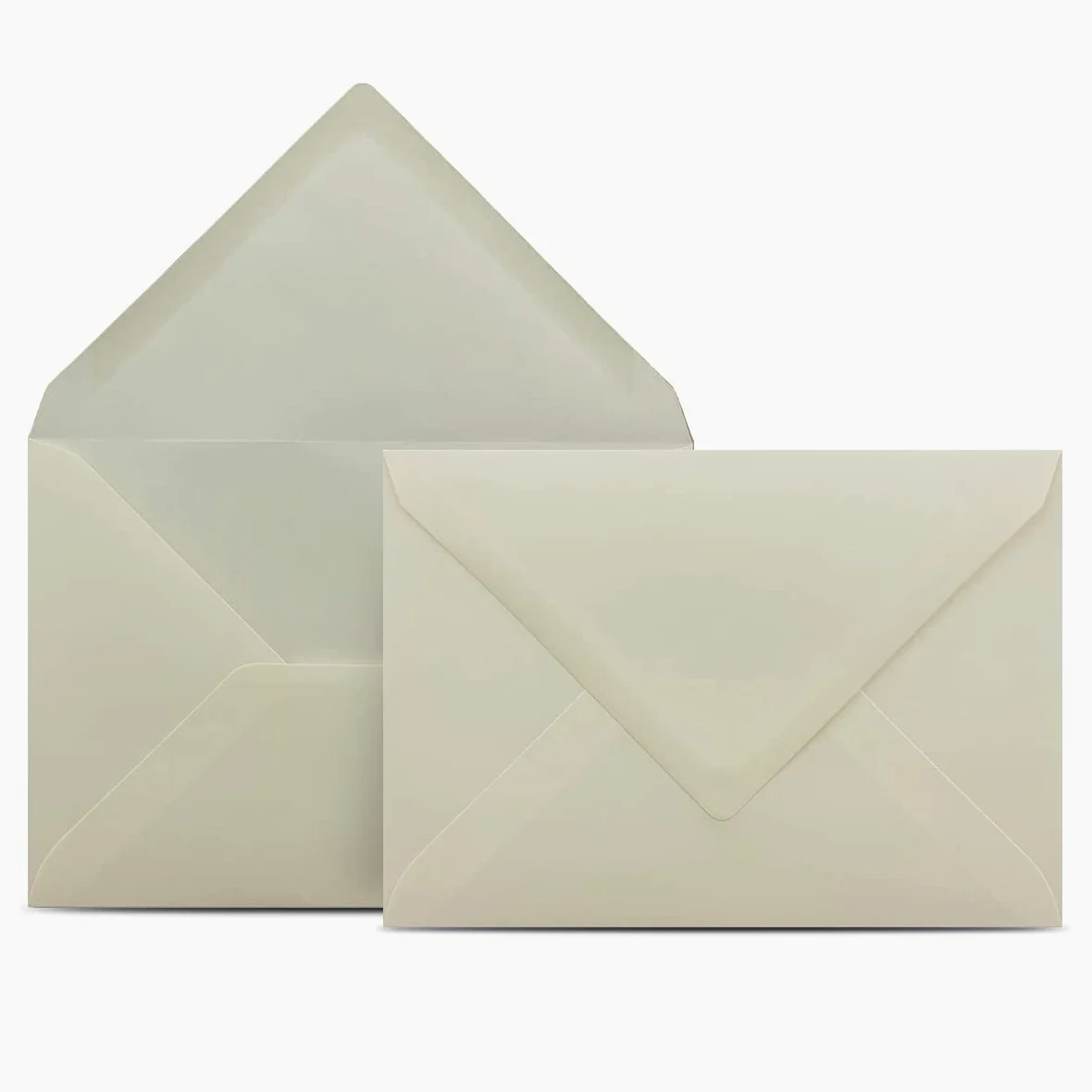 200 buste DIN C6 vaniglia, 11,4 x 16,2 cm, con adesivo umido da 80 g/m², buste senza finestra, colore: 4-you