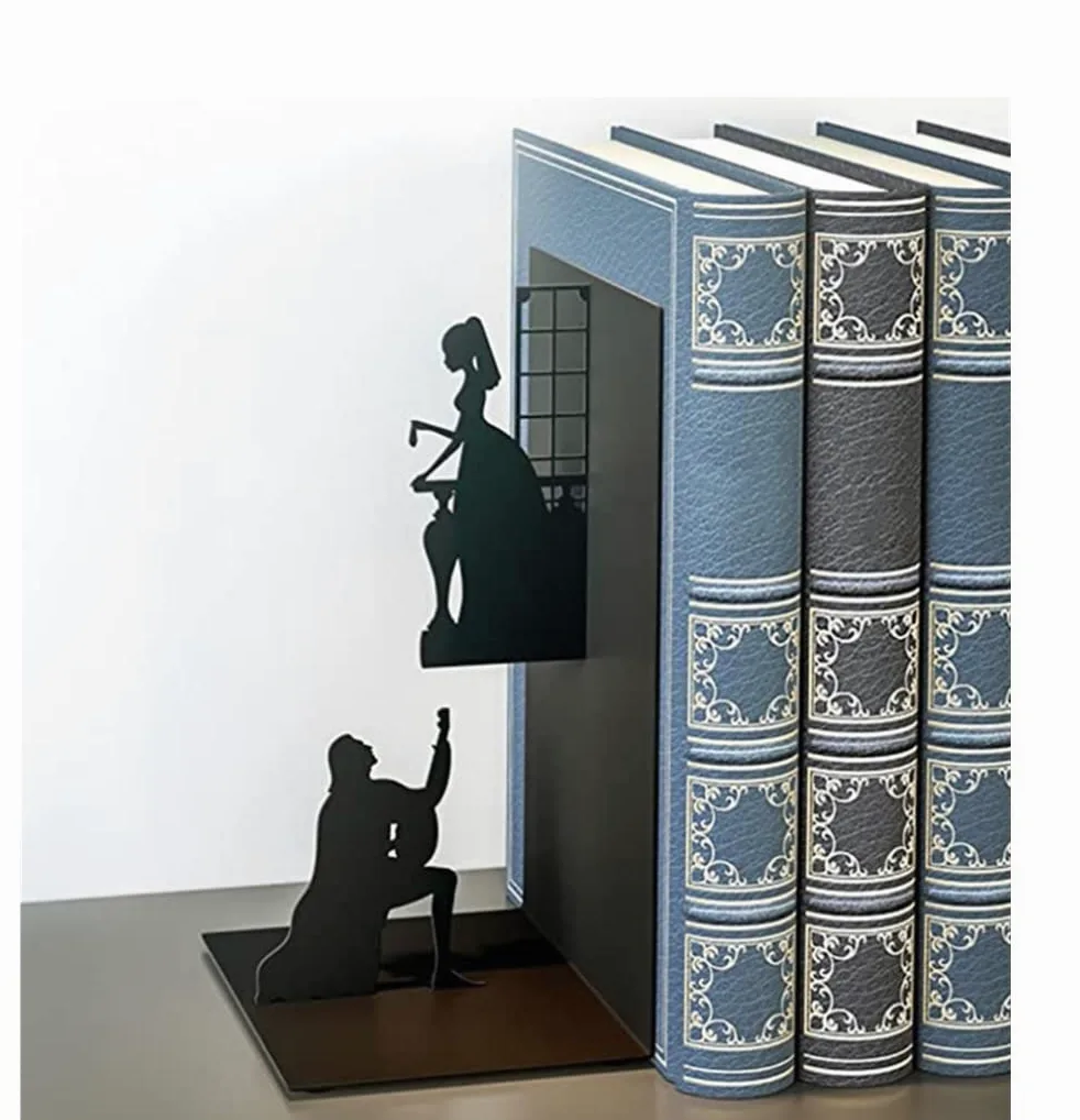 Reggi Libri, Fermalibri Fermalibri Unico Per Contenere Libri Supporta L'arredamento Moderno Della Libreria, La Casa Ufficio Casa Scrivania(A)
