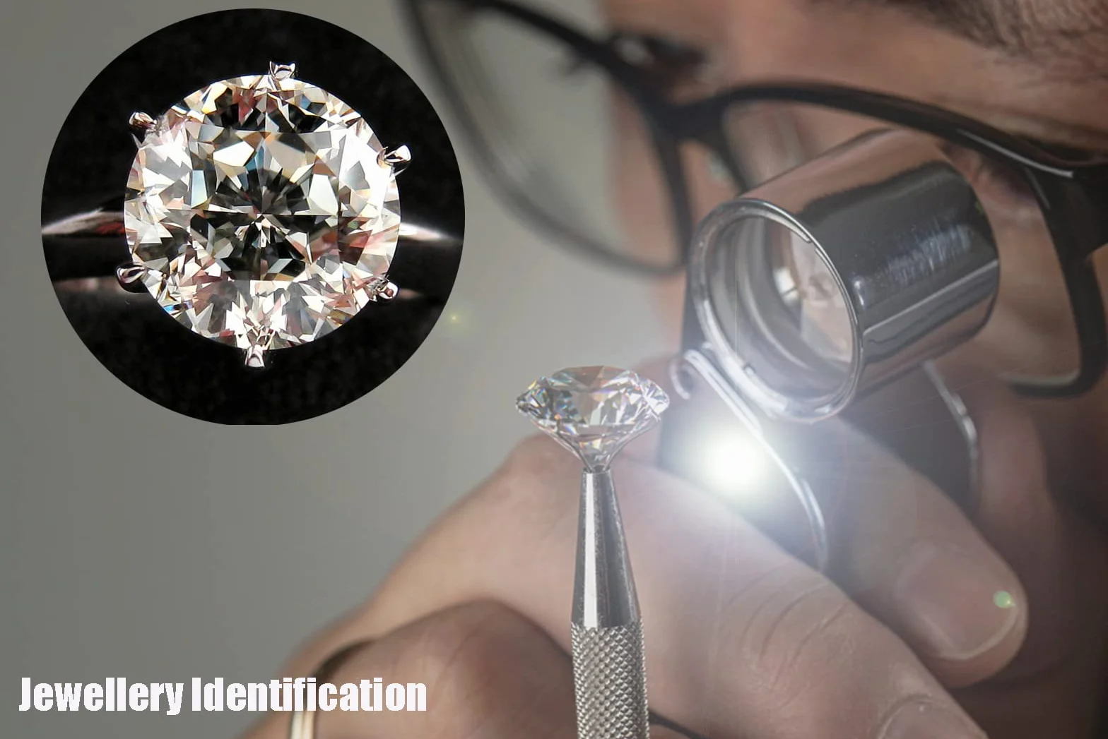 Lente d'ingrandimento per gioiellieri 40X in acciaio inossidabile
