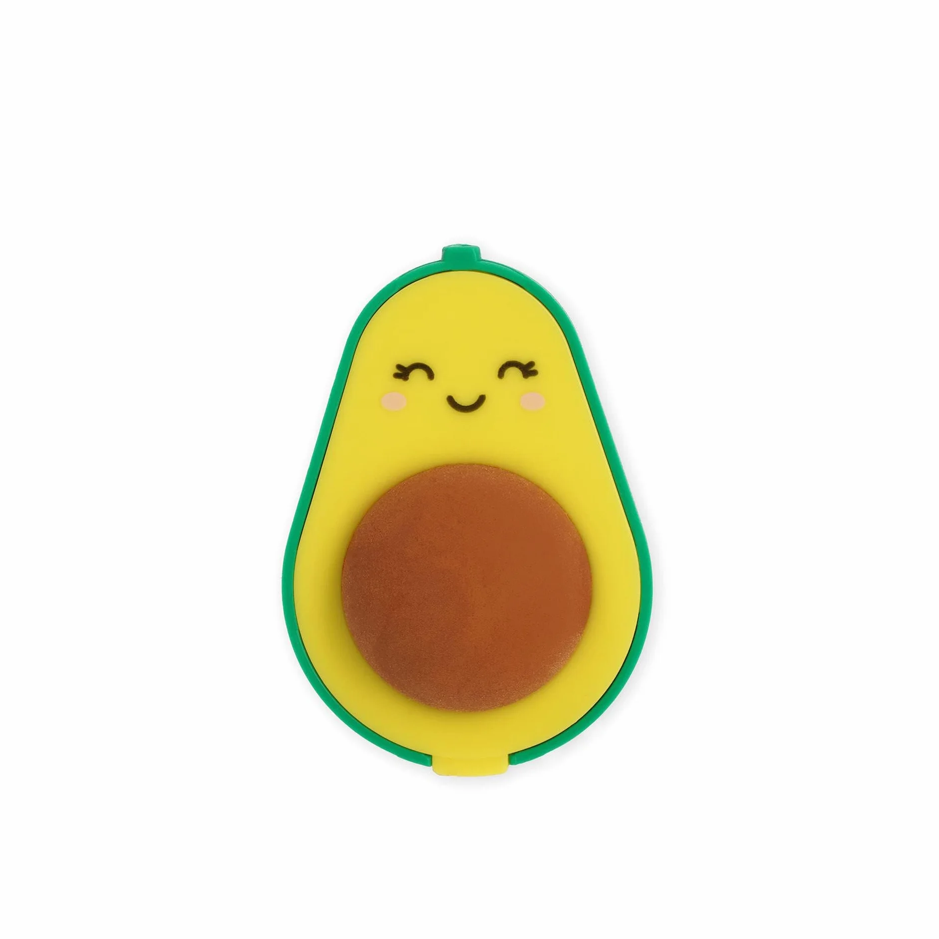 Legami Temperino con Gomma, Contenitore svuotabile, 4x5,7 cm, Tema Avocado