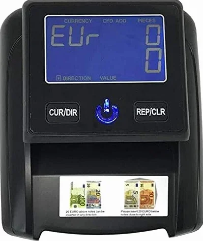 Deals RILEVATORE BANCONOTE PORTATILE INCLUSO ANCHE A BATTERA O CON FILO RILEVA CONTA SOLDI EURO VERIFICA FALSI