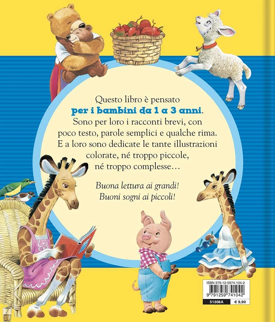 Storie piccine per i piccolissimi Ediz a colori