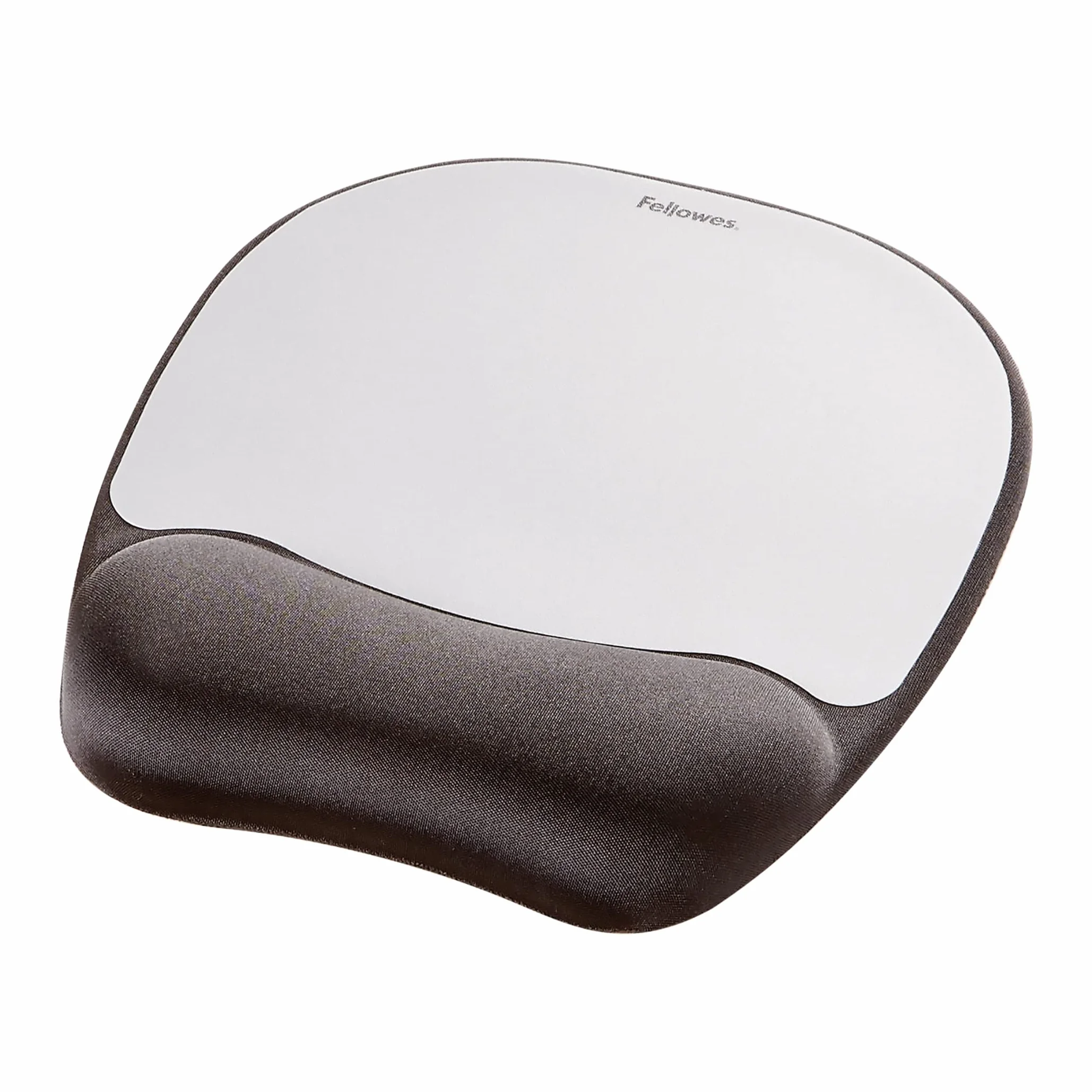 Fellowes Tappetino Mouse Memory Foam con Poggiapolsi Grigio