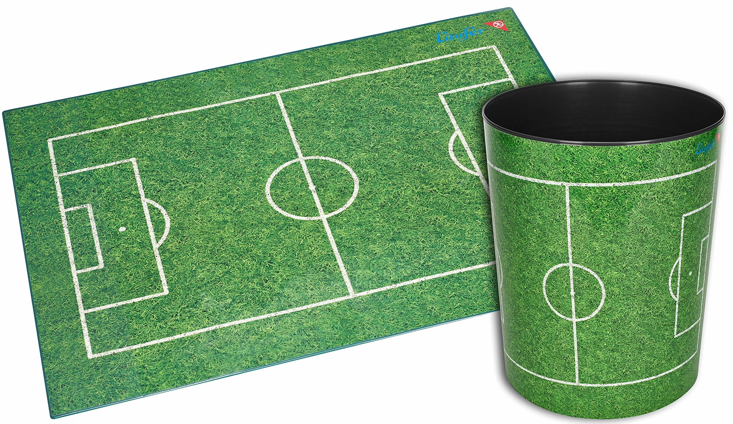 Runner Fußballfeld scrittura a rilievo