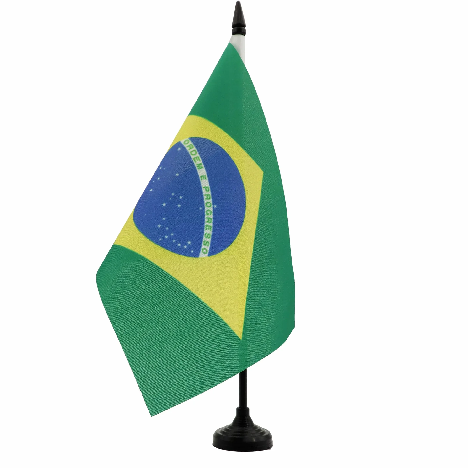 AZ FLAG Bandiera Da Tavolo Brasile 21x14 cm Piccola Bandierina Brasiliana