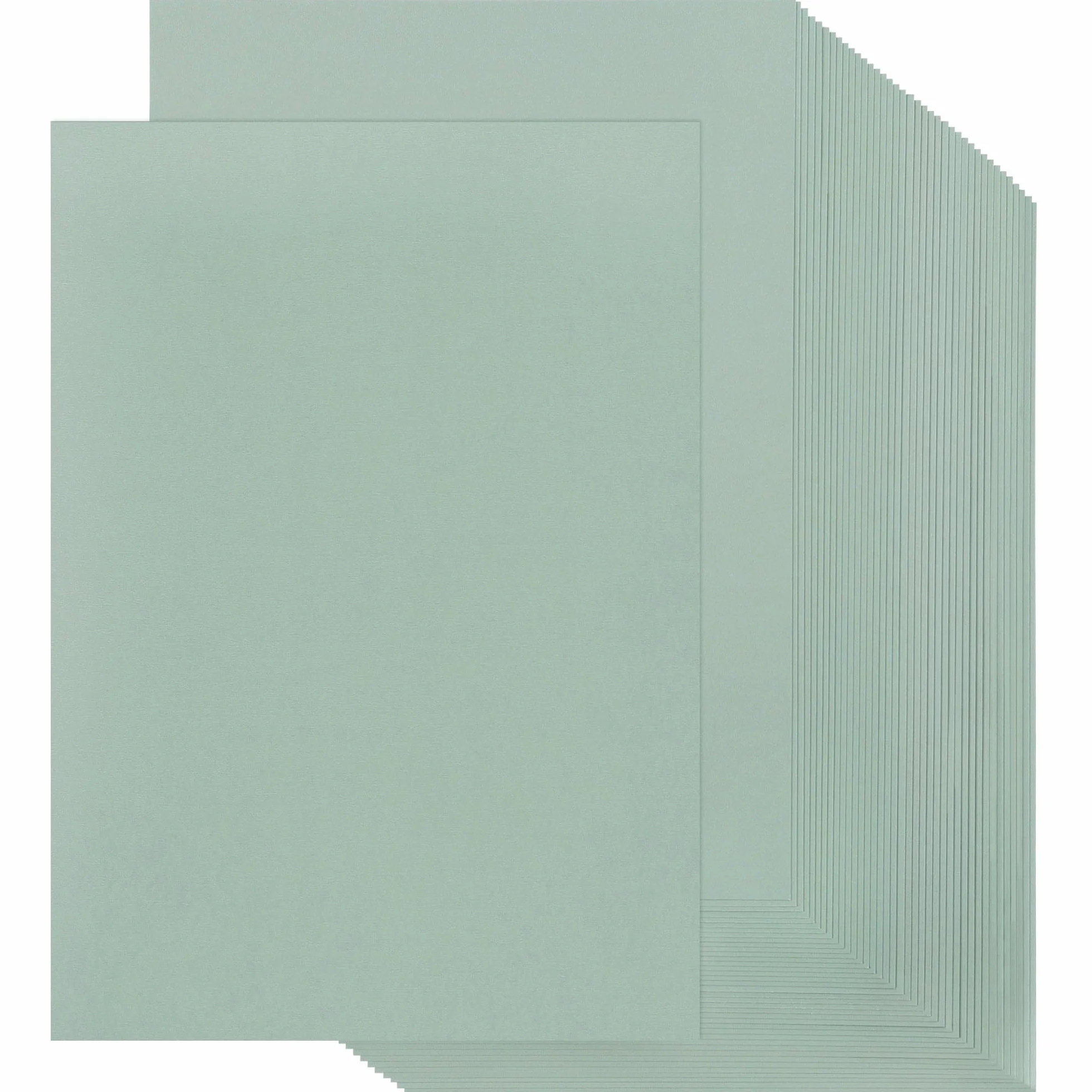 40 Fogli Carta Colorata Salvia A4 Cartoncino Morandi 250GSM 92LB per Fai da Te, Arte, Scrapbooking