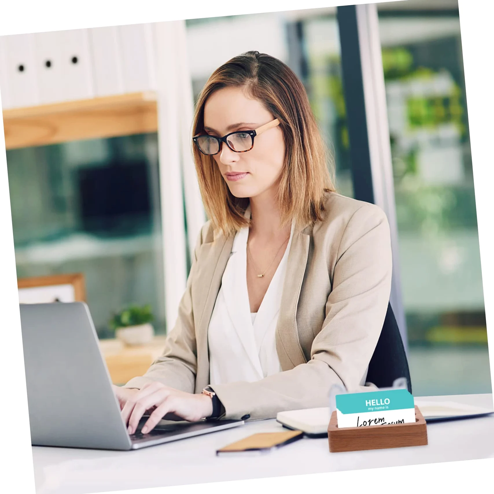 jojofuny 3 Pezzi Espositore Biglietti Visita con Design Multi Scomparto per Ufficio e Professionisti per Biglietti Visita con Base Antiscivolo Organizer per Scrivania per e Negozi