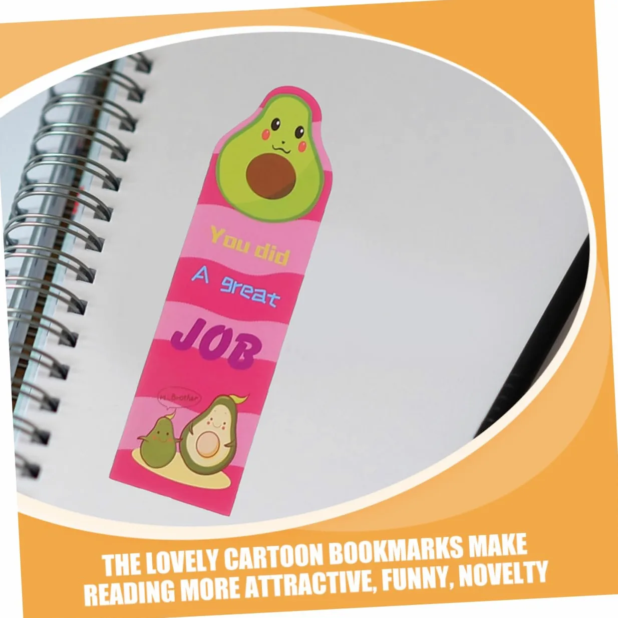 DOITOOL 5 Set Segnalibri Profumati Cartoon Per Adolescenti E Lettori Design Per Libri 36 Pezzi * 5