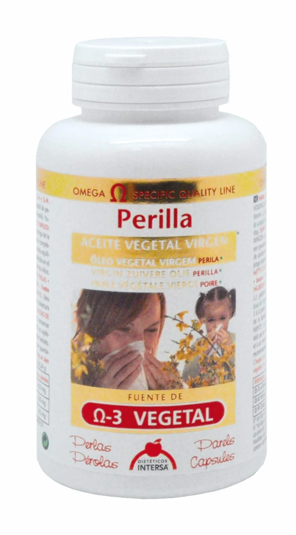 Intersa Aceite Vegetal Perilla 120 Perlas