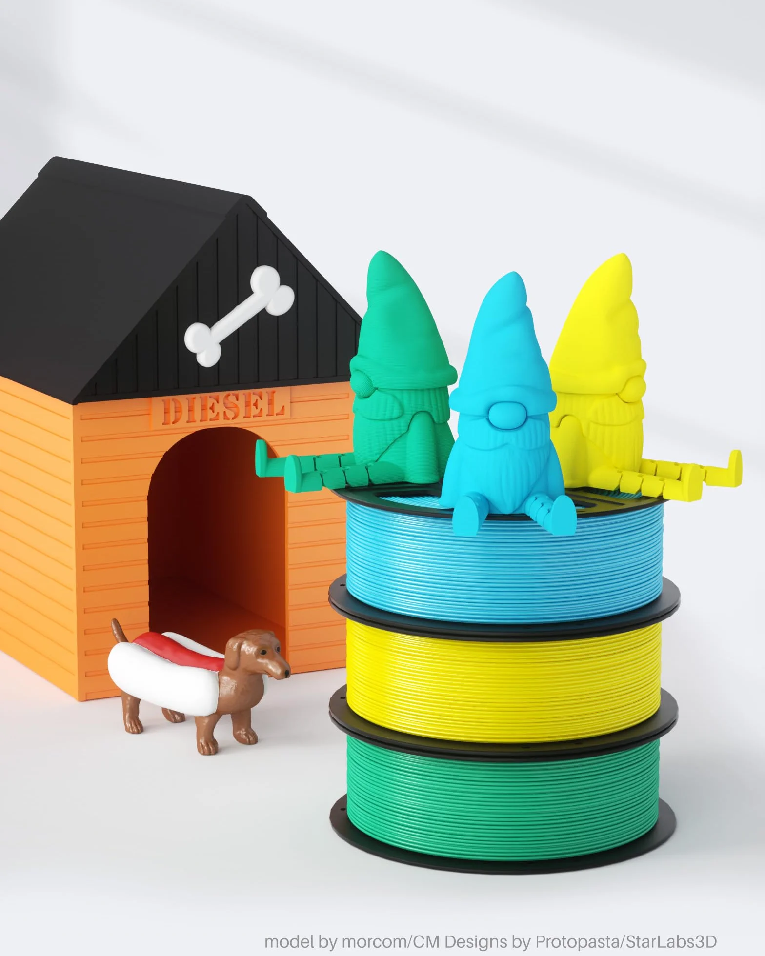 ELEGOO PLA+ Filamento 1,75mm Traslucido 1KG, PLA Plus Alta Resistenza per Stampanti 3D, Precisione Dimensionale +/- 0,02mm