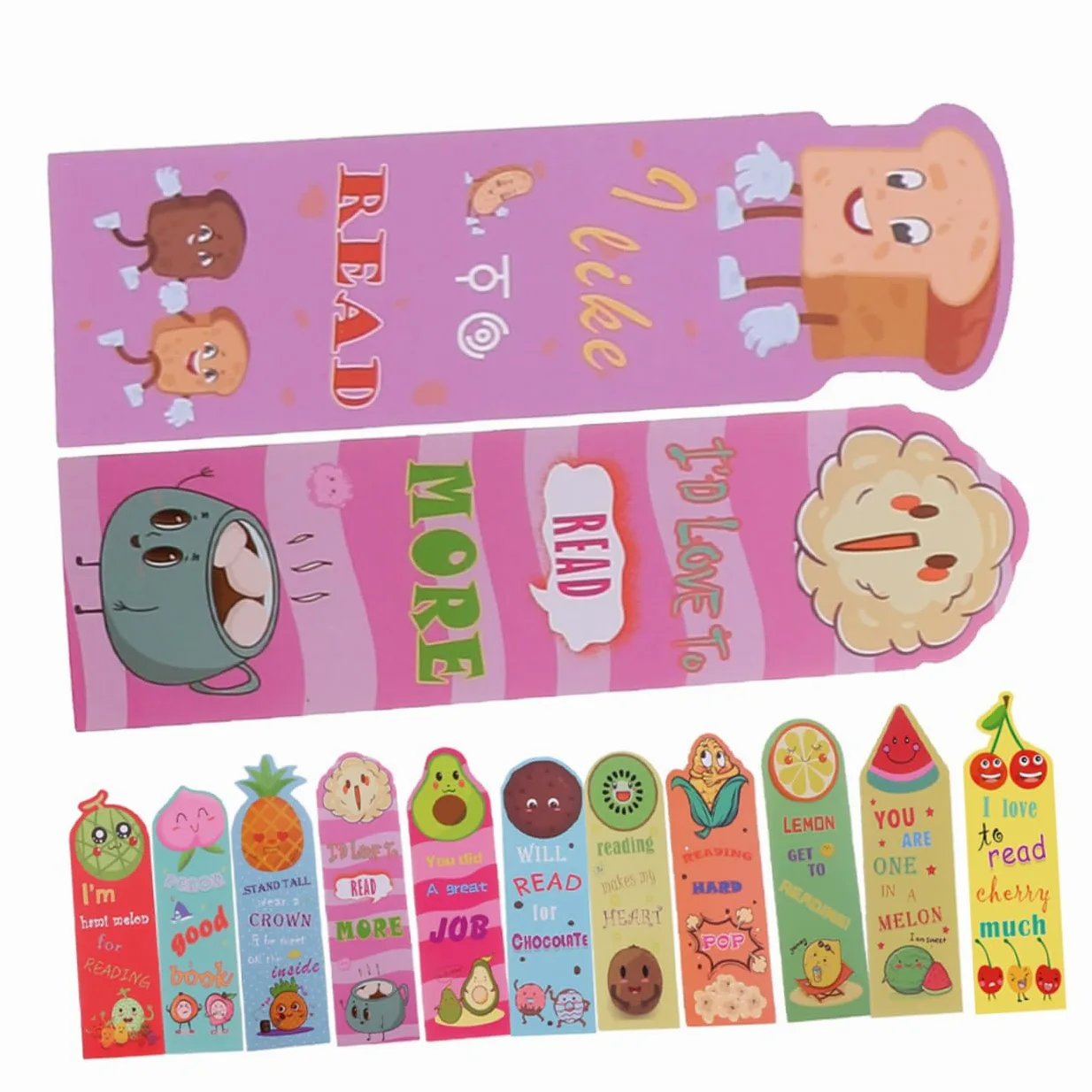 DOITOOL 4 Set Segnalibri Profumati Per Libri Per Ufficio E Scuola Facili Portare E Utilizzare Design Carino E Chic Accessori Pratici Per Lettori E Studenti 36 Pezzi * 4