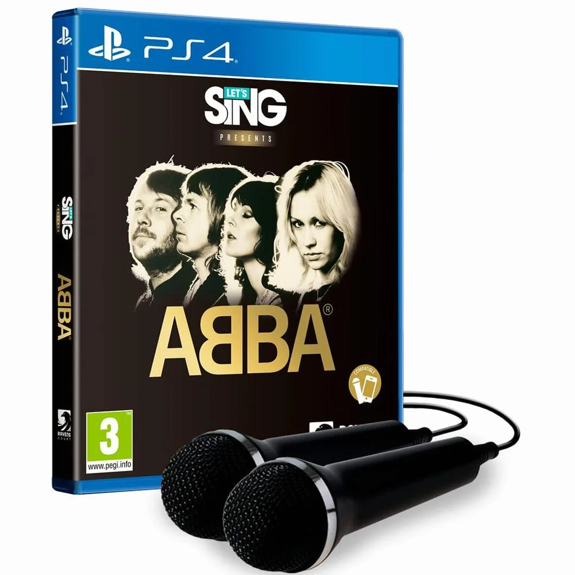 Let's Sing: ABBA (+2 Mics) - EN/FR/DE/ES/IT (PS4)