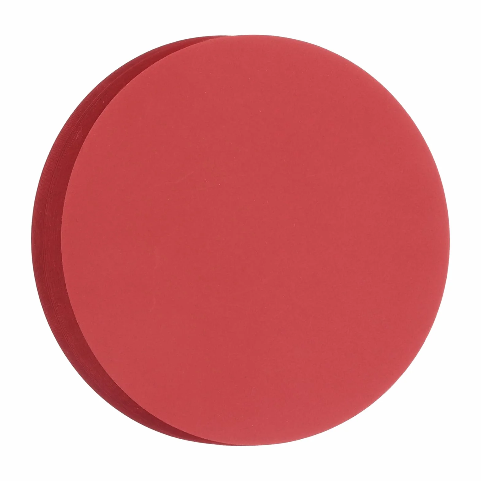 QUARKZMAN 30 Cerchi di Carta Ritagliati Rossi 6 Pollici 200gsm Cartoncino Circolare per Decorazioni Fai da Te