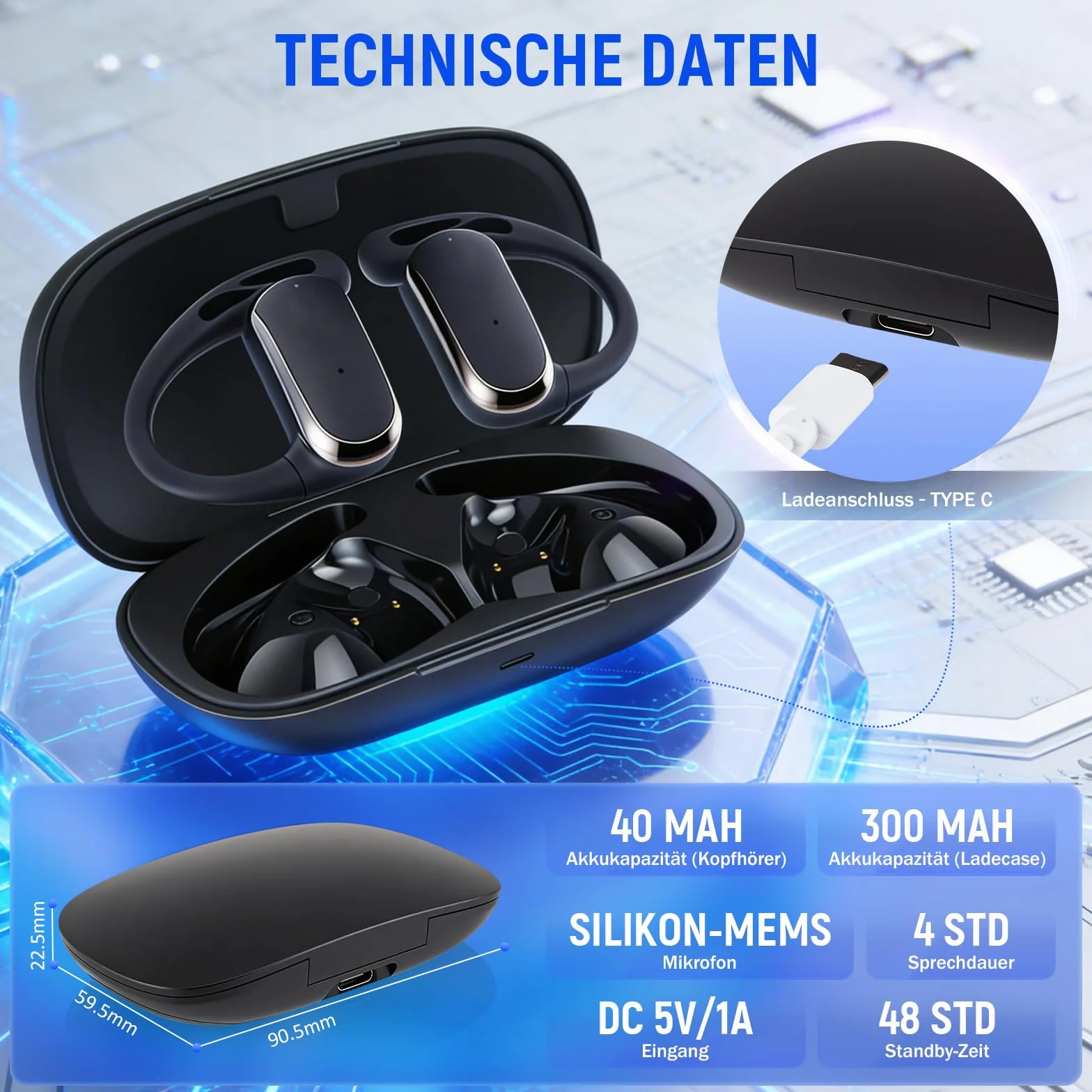 cuffie traduttore AI, cuffie di traduzione 3 in 1 supporta 144 lingue, 4 modalità di traduzione, Bluetooth 5.4, Traduttore auricolare per viaggi, affari e apprendimento