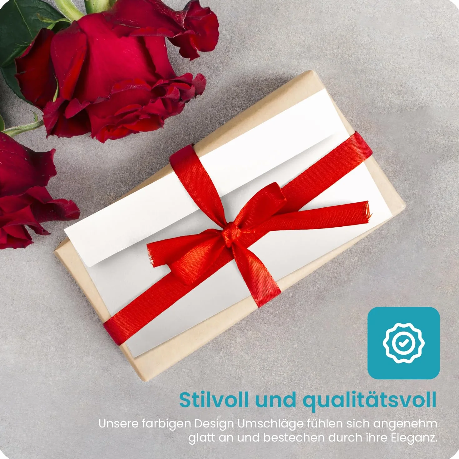 Netuno 25 buste rosse formato lungo 11 x 22 cm 120g eleganti per inviti matrimonio Natale DL