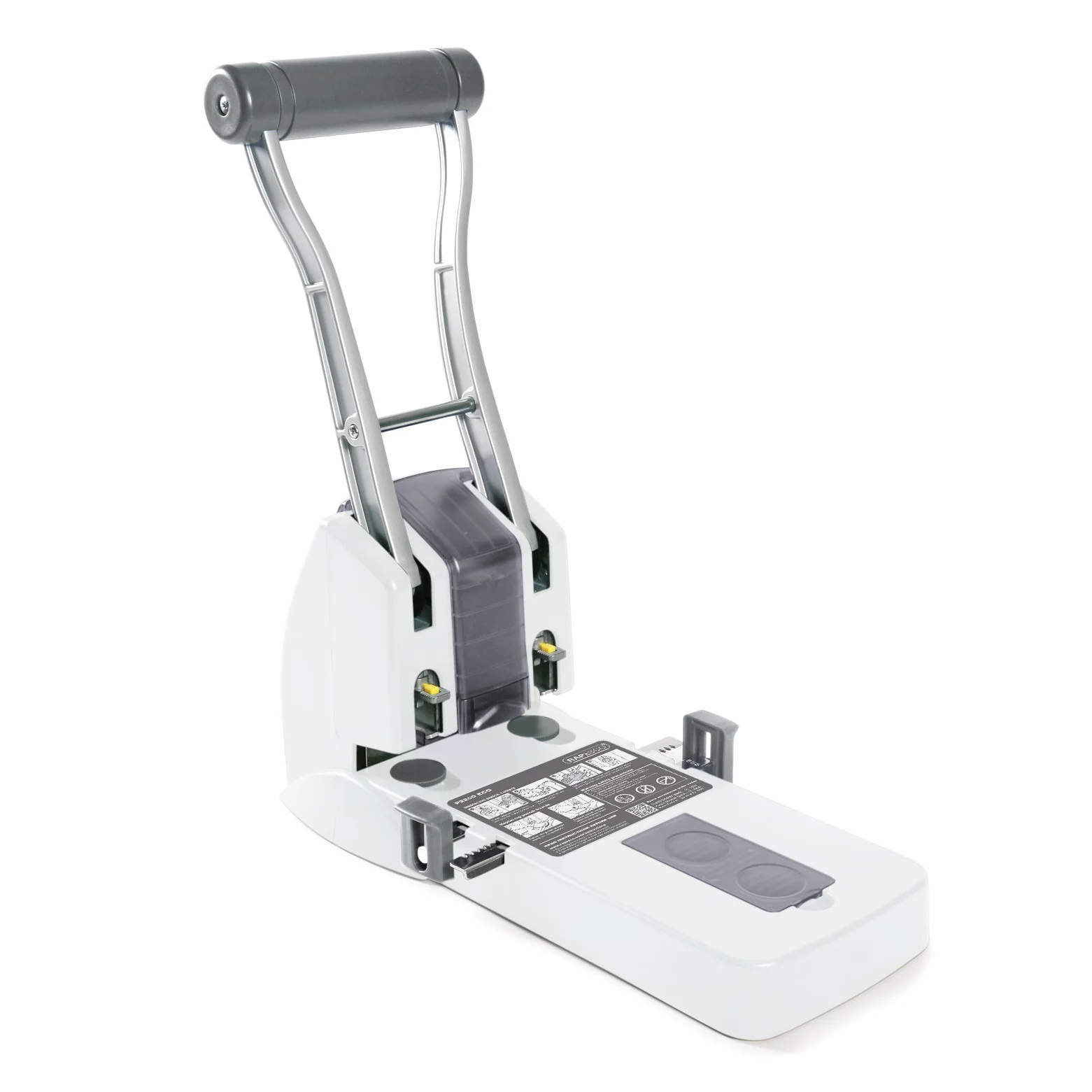 Rapesco 1405 ECO Perforatori ad Alta Capacità a 2 Fori P2200, Capacità 150 Fogli, Bianco