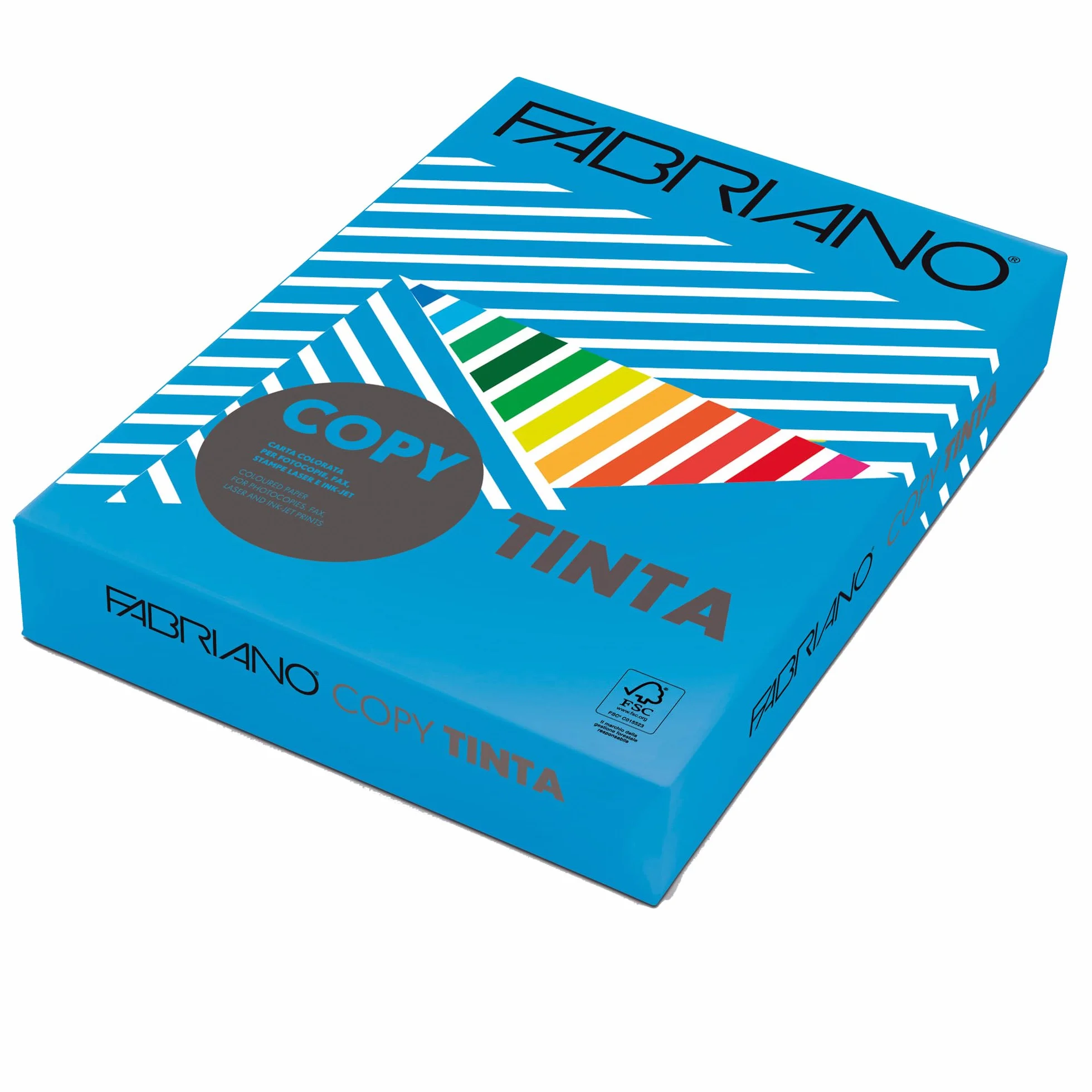 Carta Copy Tinta A3 160gr Celeste