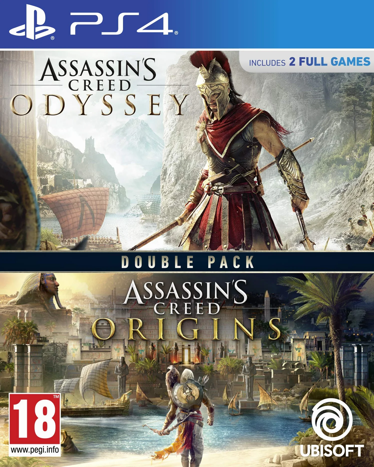 Assassin's Creed: Odyssey + Origins (PS4)