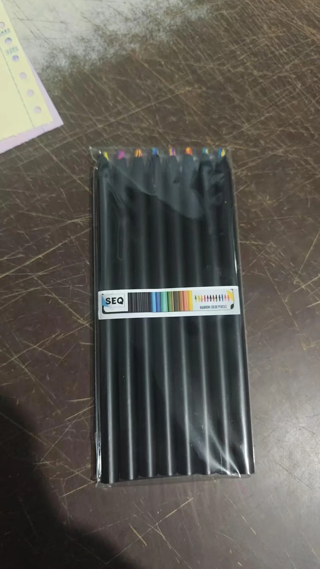 Matite Arcobaleno a 8 Colori Jumbo per Colorare e Disegnare Materiale Scolastico e Artistico
