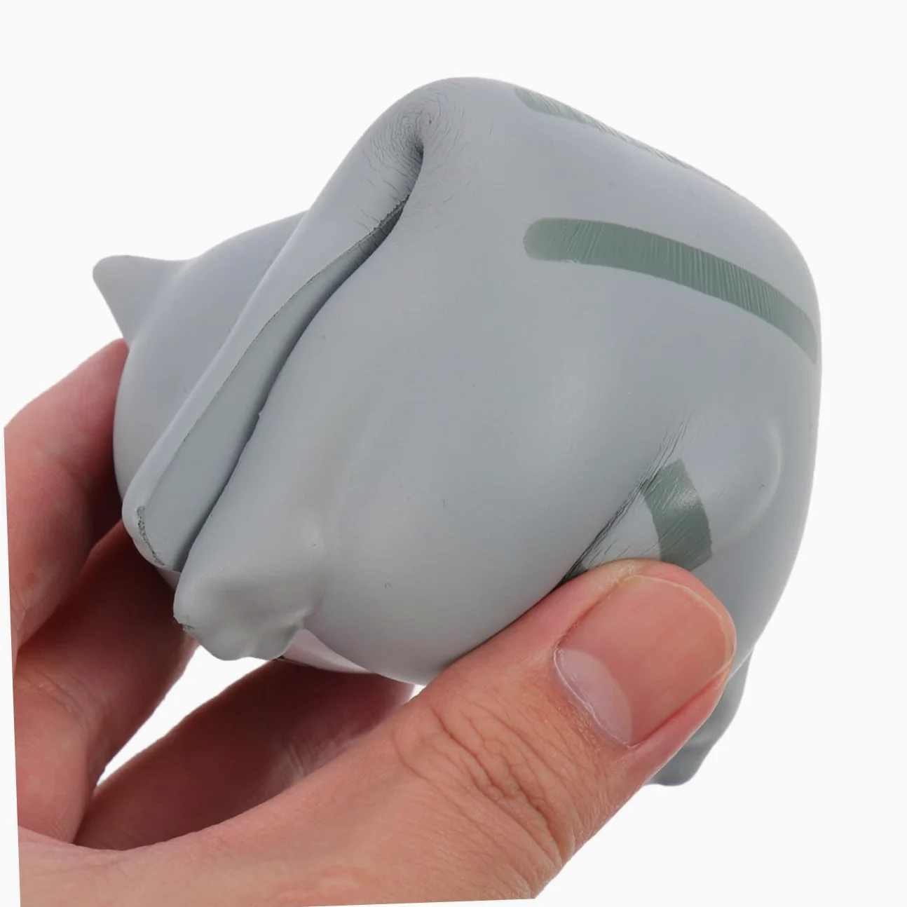 HOMSFOU 4 Pezzi Tappetino Per Mouse Da Polso Cuscino Da Polso Per Animali Carino Poggiapolsi in Memory Foam Carpale Mouse Poggiapolsi Riposo Cartone Animato Supporto Grey