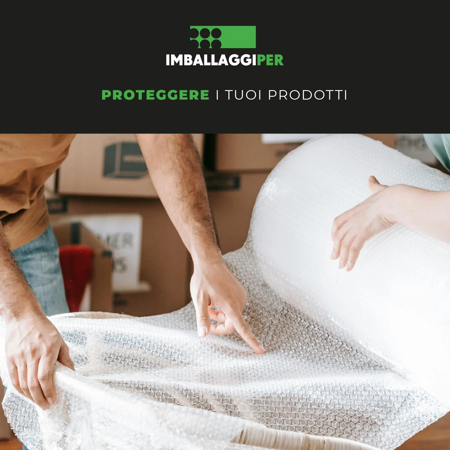 ImballaggiPer Rotolo Pluriball Leggero 50cm x 200mt 35gr/mq con HD, Bobina per Imballaggio e Spedizione, Ideale per Trasloco, Trasporto e Protezione Oggetti