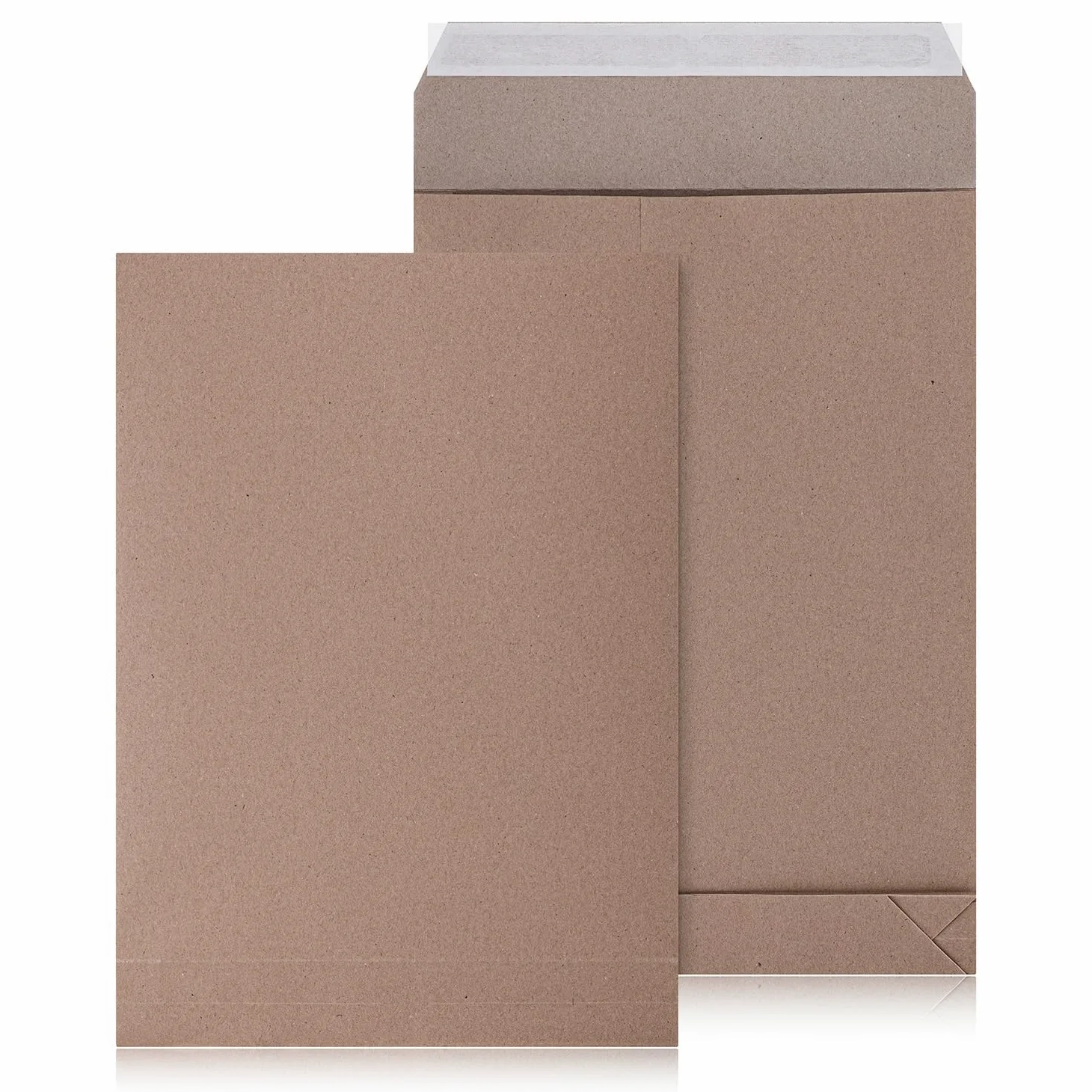 250 Buste a Soffietto B4 (250x353x40 mm) Marroni - Buste a Sacco Kraft 120g con Fondo Quadro per Spedizioni e Ufficio - Chiusura Autoadesiva senza Finestra