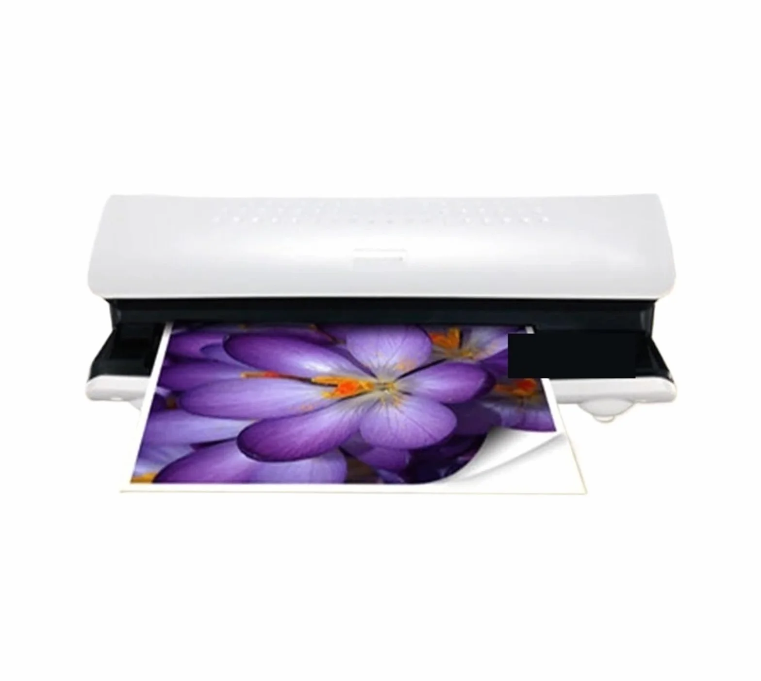 Plastificatrice, Laminatore fotografico L405 A4 Laminatore caldo-freddo Macchina for laminazione di pellicole ad alta velocità Laminazione Tempo di riscaldamento 3 minuti per ufficio domestico e aula
