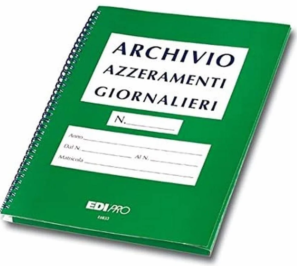 EDIPRO E6834 Cartella azzeramenti di cassa 80x80 30x23