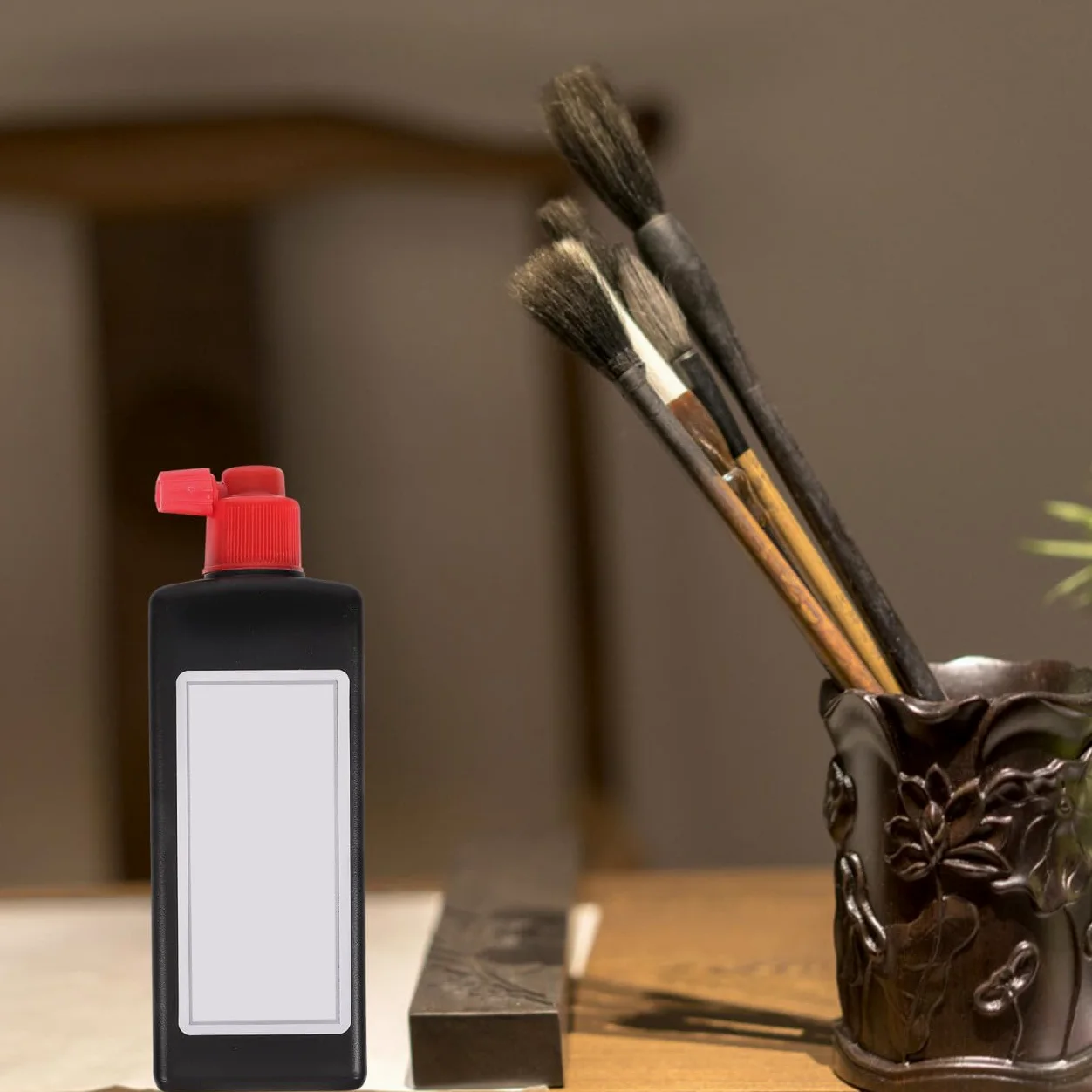 Artibetter 4pezzi Inchiostro Per Calligrafia Cinese Inchiostro Per Pittura e Scrittura Facile Da Usare Per Studenti e Appassionati Di Arte