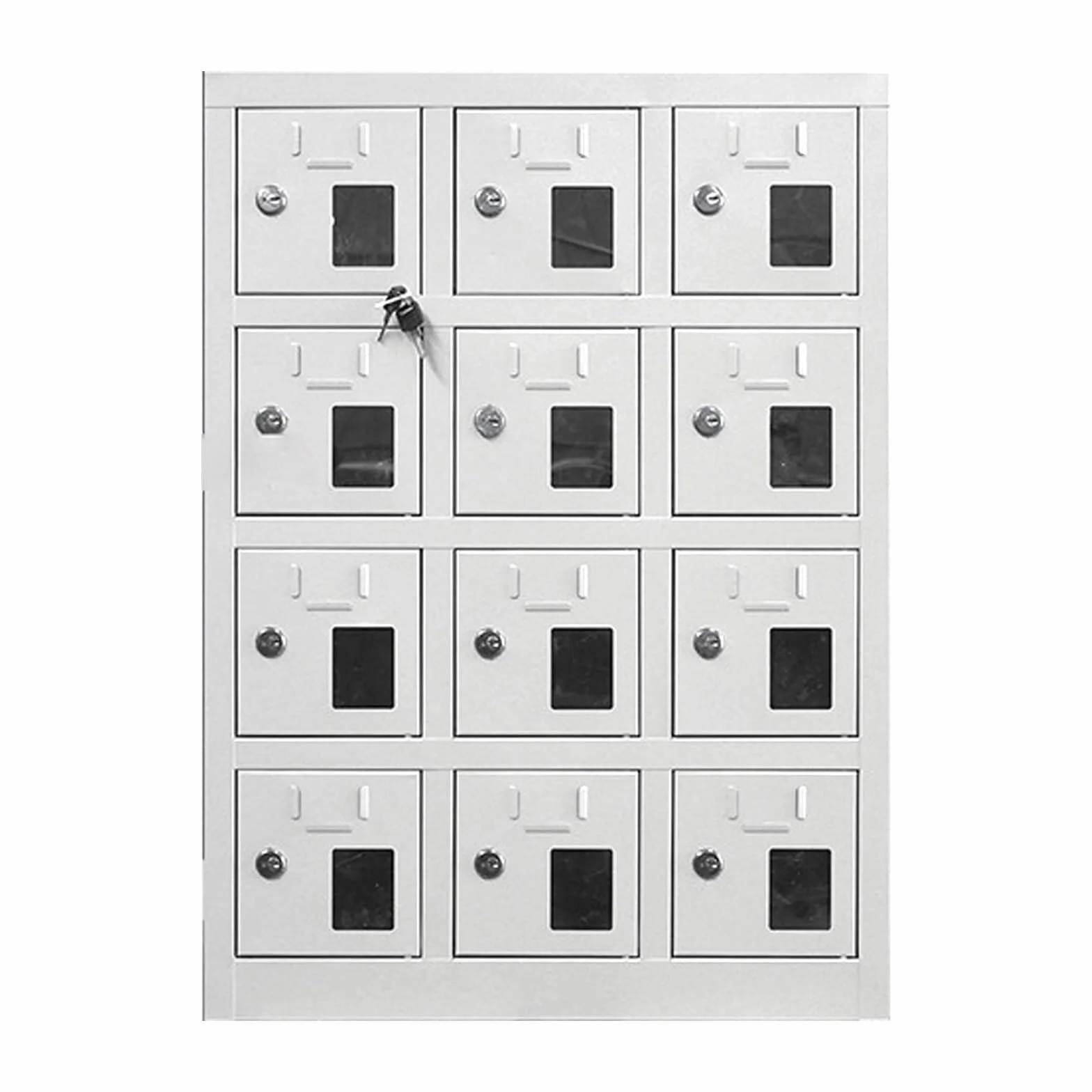 Stazione di ricarica portatile per scuole, uffici e palestre, archiviazione sicura per chiavi, armadietti, truppe e laboratori (12 slot), soluzione di sicurezza e convenienza