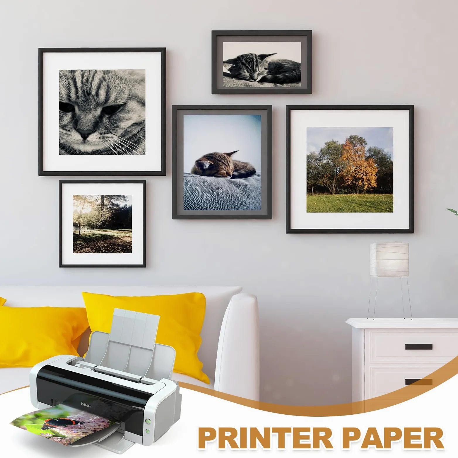 MECCANIXITY 100 fogli di carta fotografica lucida, 15,2 x 20,3 cm, 240 g/m², per stampanti a getto d'inchiostro, per realizzare immagini e biglietti di auguri