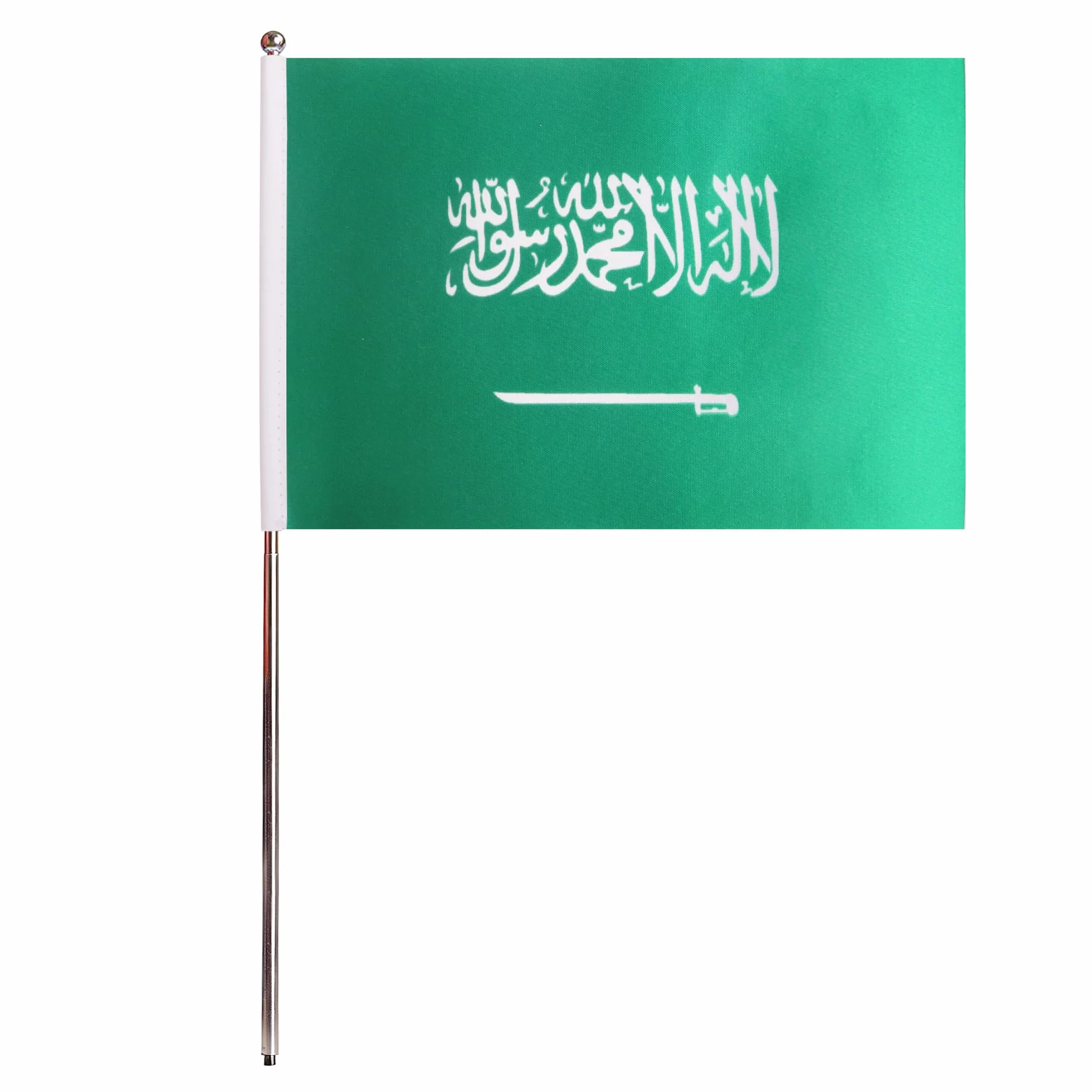 AZ FLAG Bandiera Da Tavolo Arabia Saudita 22x15cm Raso
