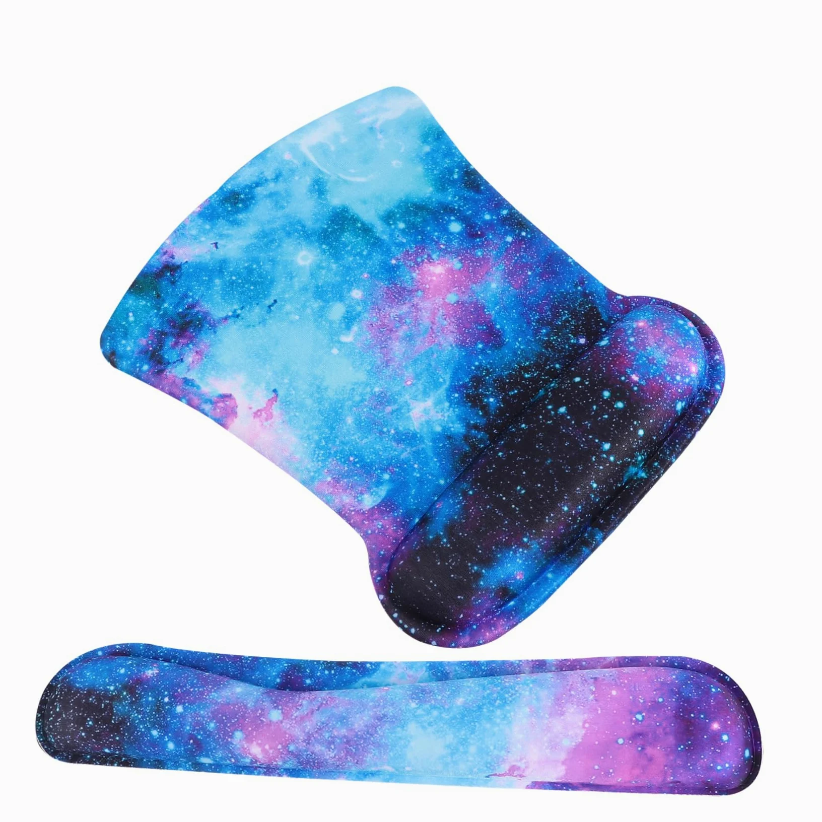 Artibetter Tappetino Mouse Ergonomico Poggiapolsi Per Tastiera in Memory Foam Per Casa e Ufficio Di Supporto Per Mouse e Polso Per Laptop e Utilizzo Computer