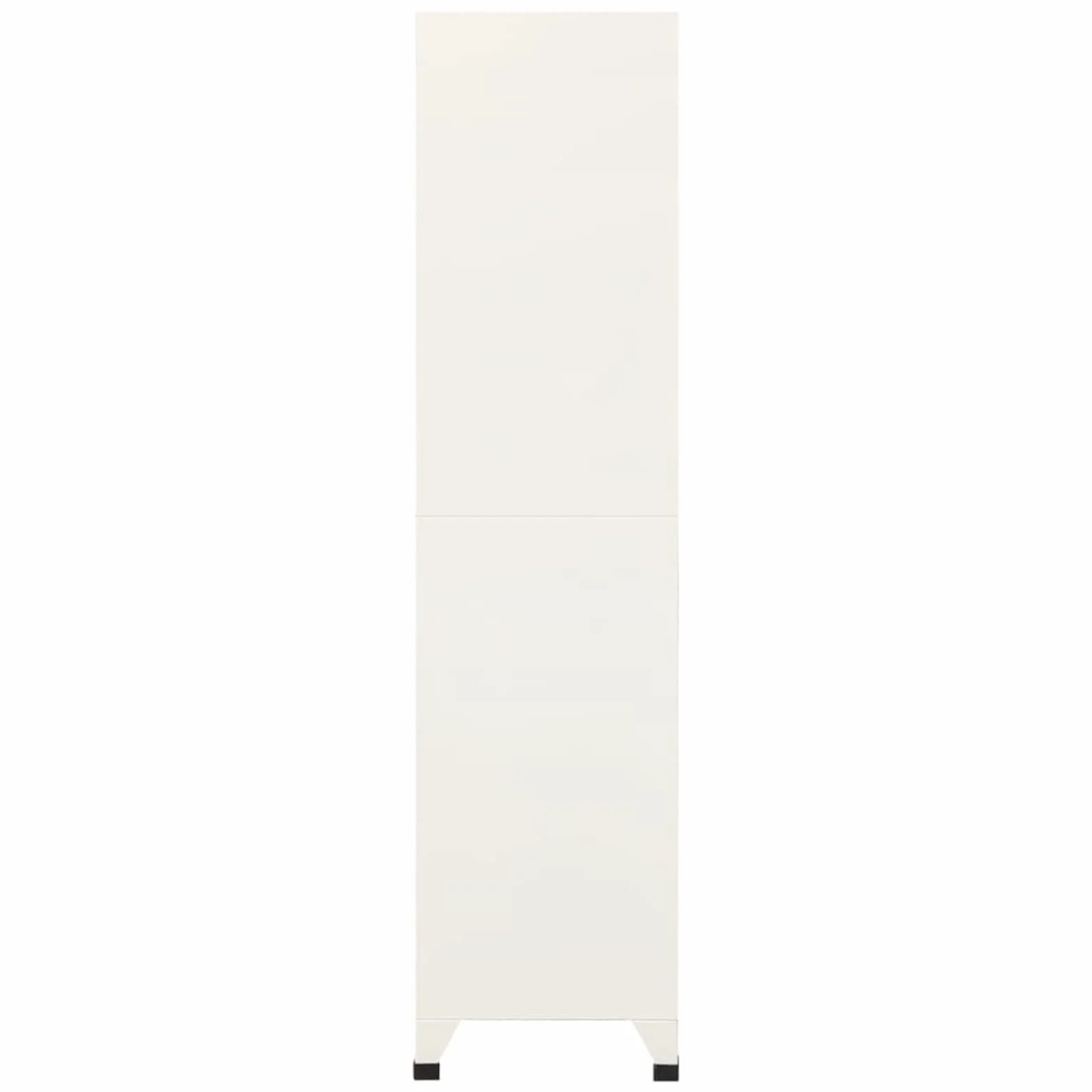 Armadietto con Serratura Grigio e Blu 90x45x180 cm in Acciaio
