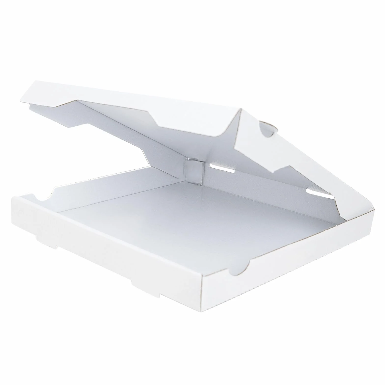 Horeca Collection Scatola per pizza in cartone bianco 32 x 32 x 3,8 cm 100 pezzi