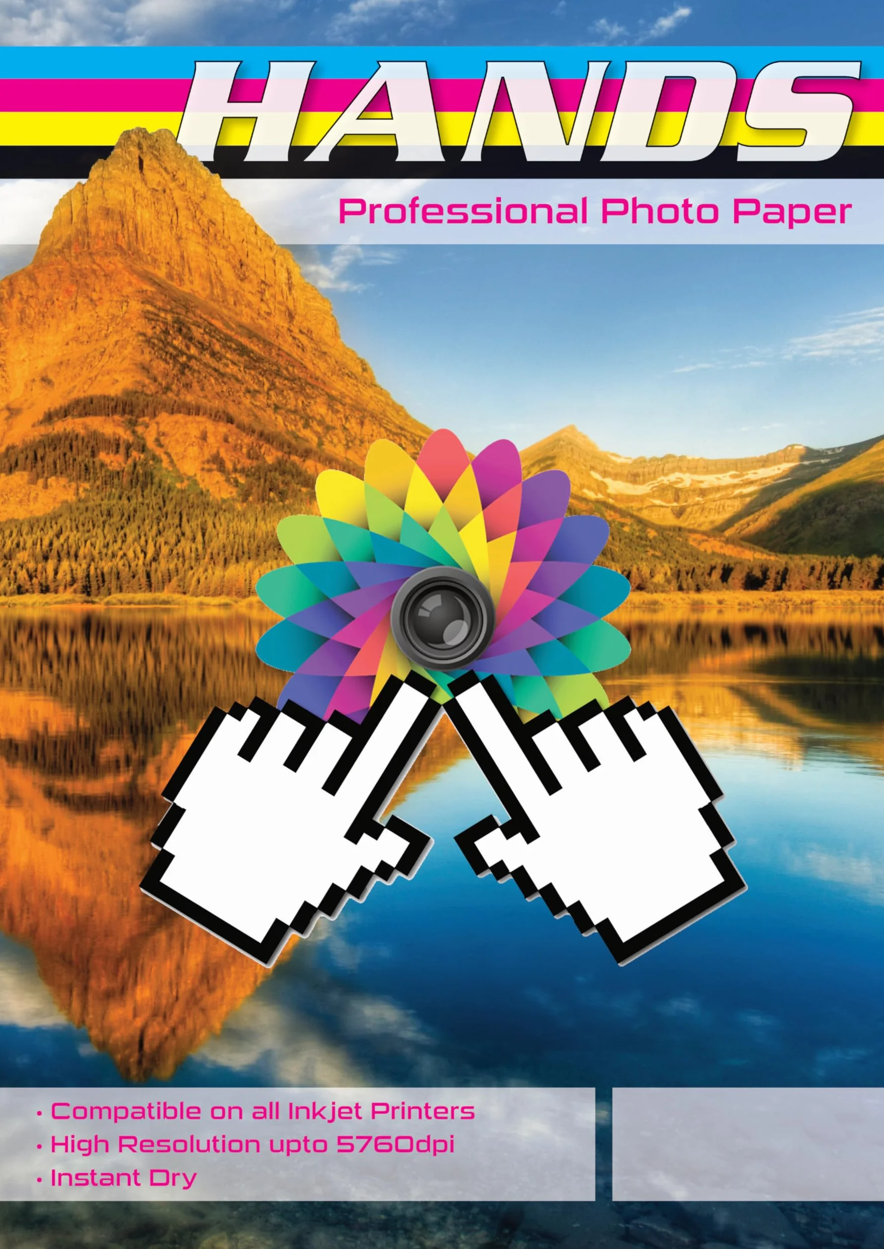 Hands Professional Photo Paper - 200 fogli A4, 230 g/m², lucidi