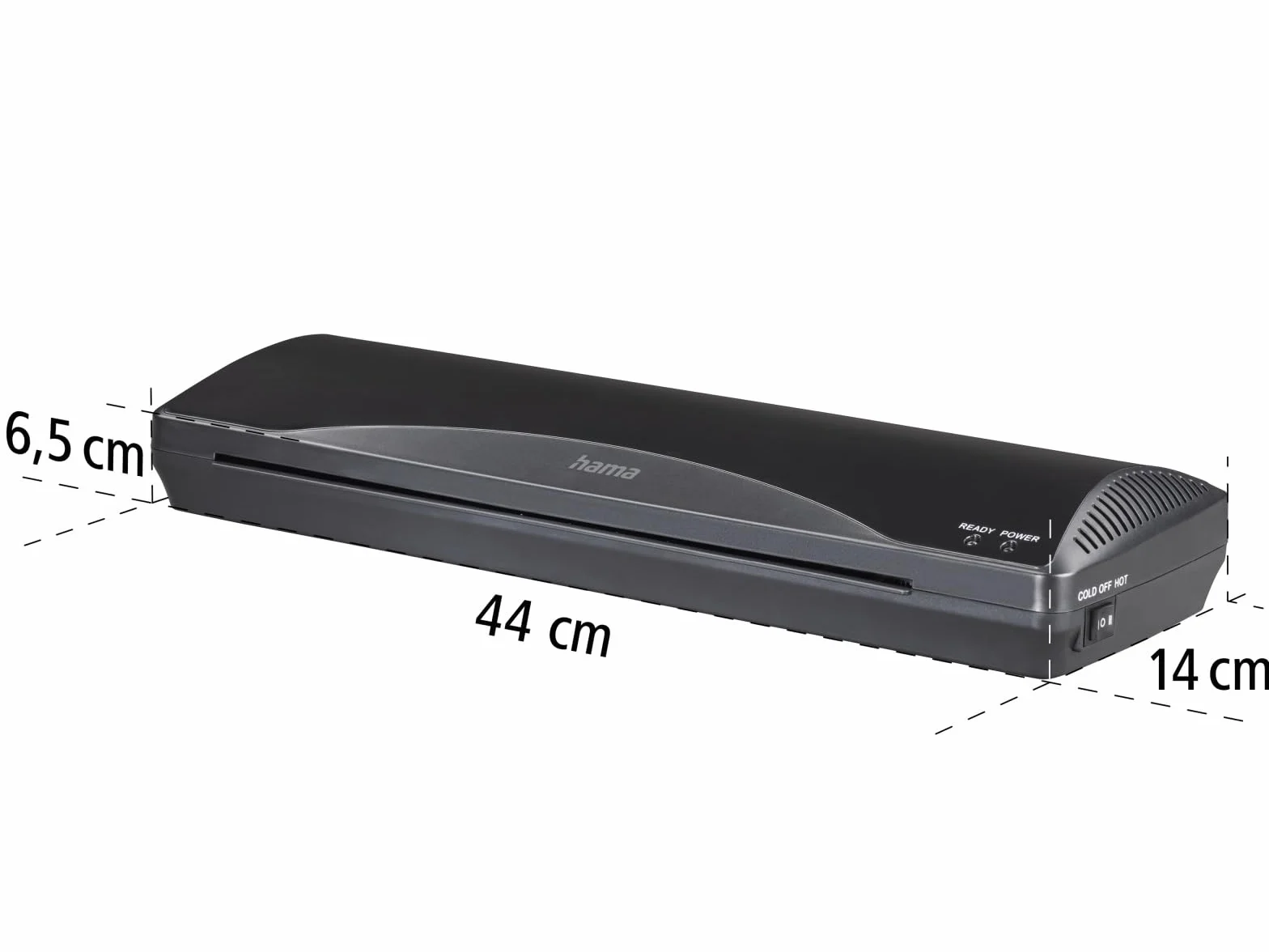 Hama 00050562, Laminatrice a caldo e a freddo Home and Office per Fogli A3, Nero