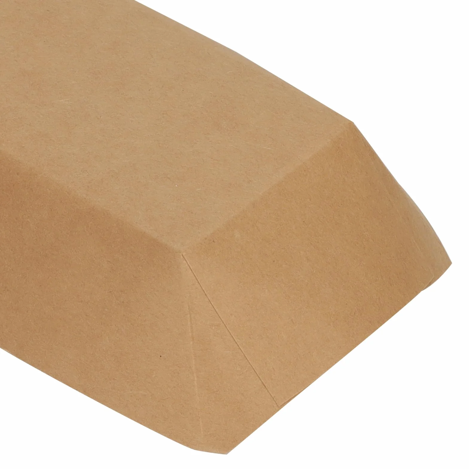 Ciotole in cartone kraft 165 x 120 x 25 mm per fingerfood snack patatine fritte