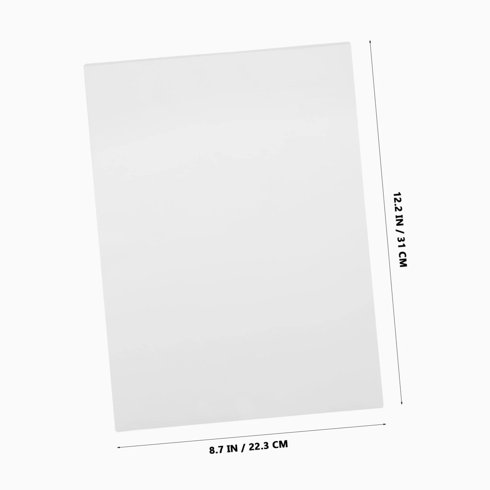 100pezzi Laminati Trasparenti Pellicola Per Plastificazione Alta Trasparenza Per Foto e Documenti Facile Da Usare e Protezione Duratura