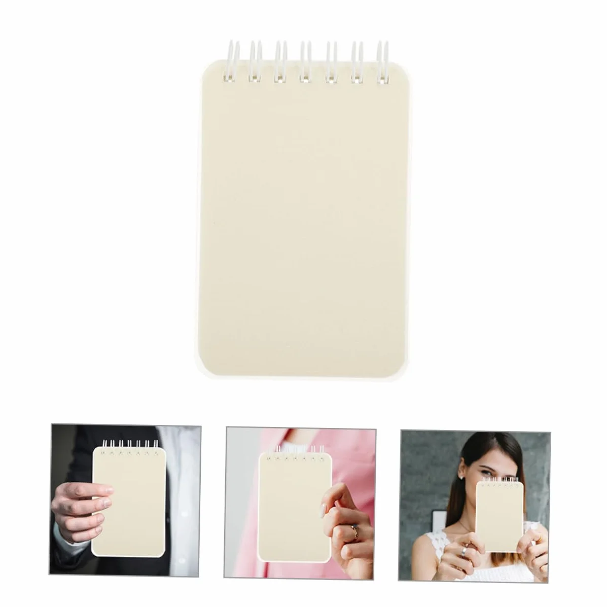 Gadpiparty 5 Set Libro A Spirale Quaderni Per La Scuola Tascabile Tascabile Blocchi Da Disegno Per Adulti Mini Stazionario Memo Blocco Note Piccolo Blocchi Per Schizzi Carta Bianca 6 Pezzi*5