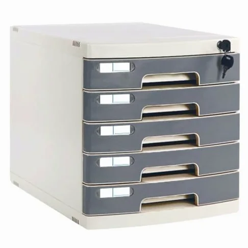 Questo Contenitore Portadocumenti con Serratura è Un Organizer da scrivania Portatile per Fogli A4, Documenti, Forniture per Ufficio, Posta e cancelleria, con cassetti Multipli per riporre o
