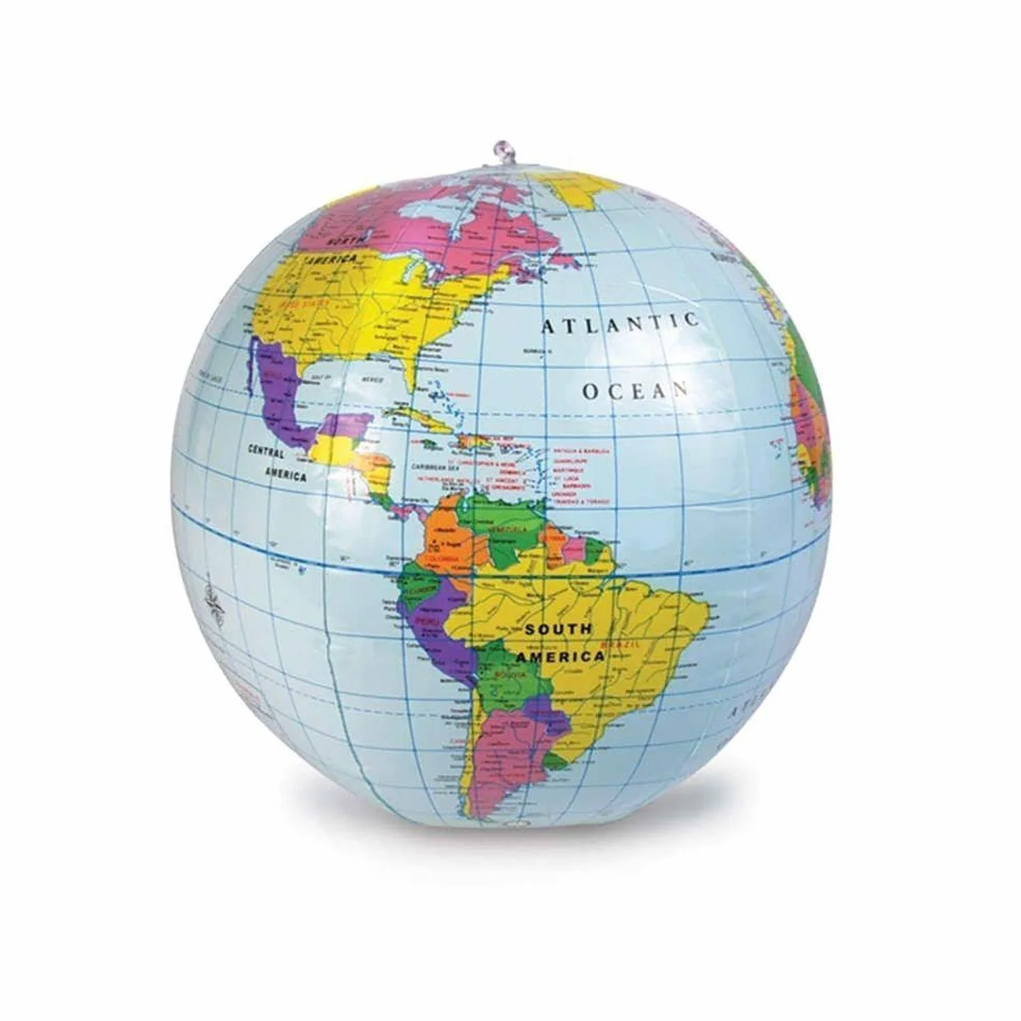 Learning Resources Mappamondo Gonfiabile 30 cm Globo Didattico Bambini 5+ Anni