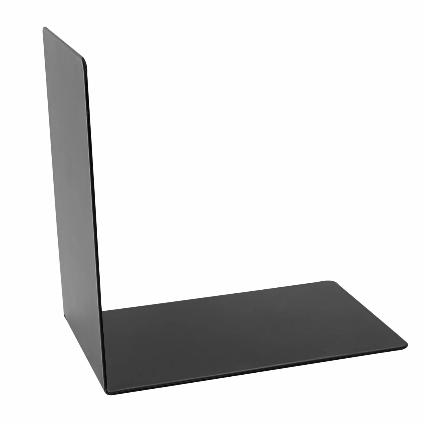 Idena Fermalibri in Metallo Nero 14x14x8,5 cm Porta Libri per Librerie