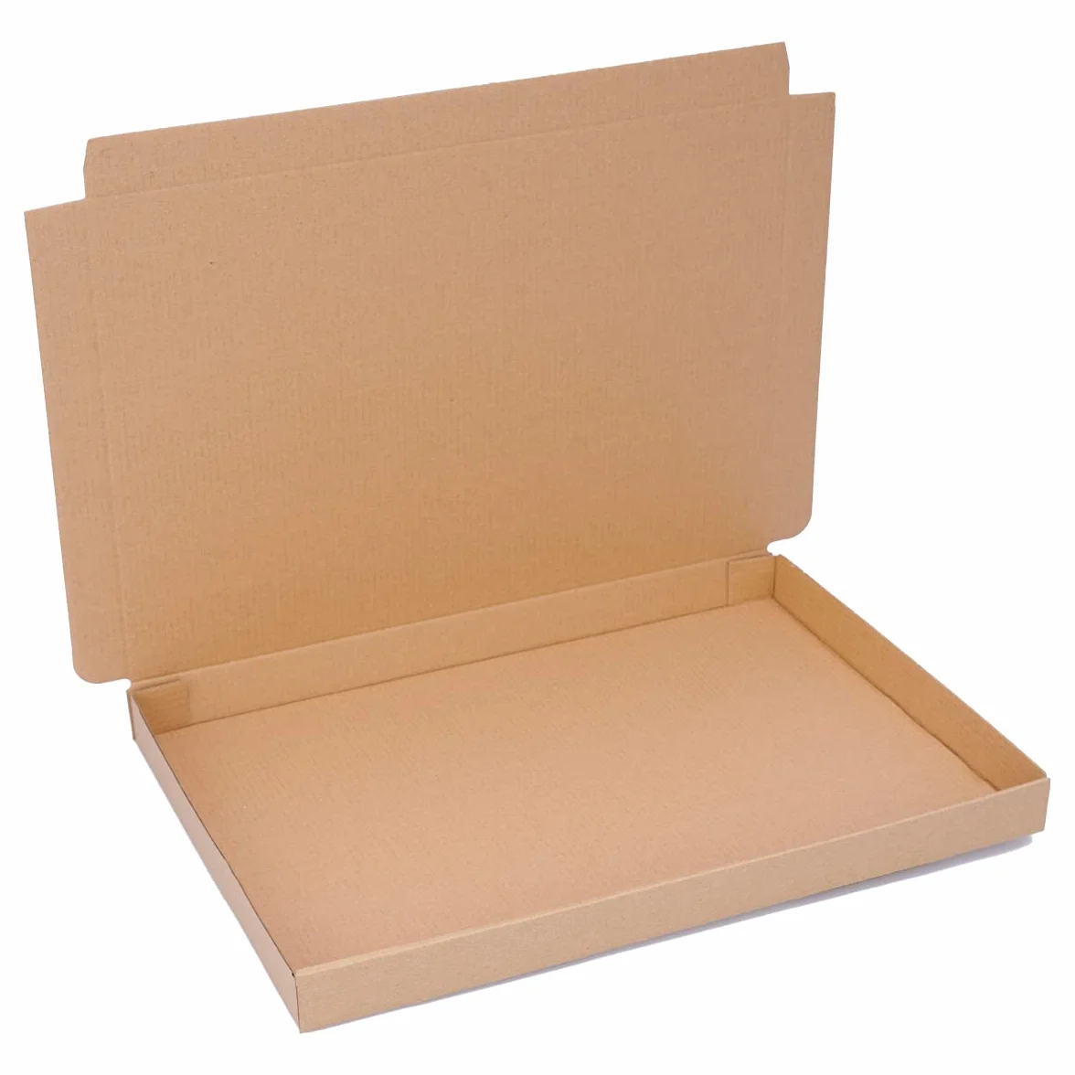 verpacking 100 Scatole fustellate marroni | 35 x 25 x 3 cm - WP XS | formato A4 | per spedizioni internazionali XS | leggere e robuste